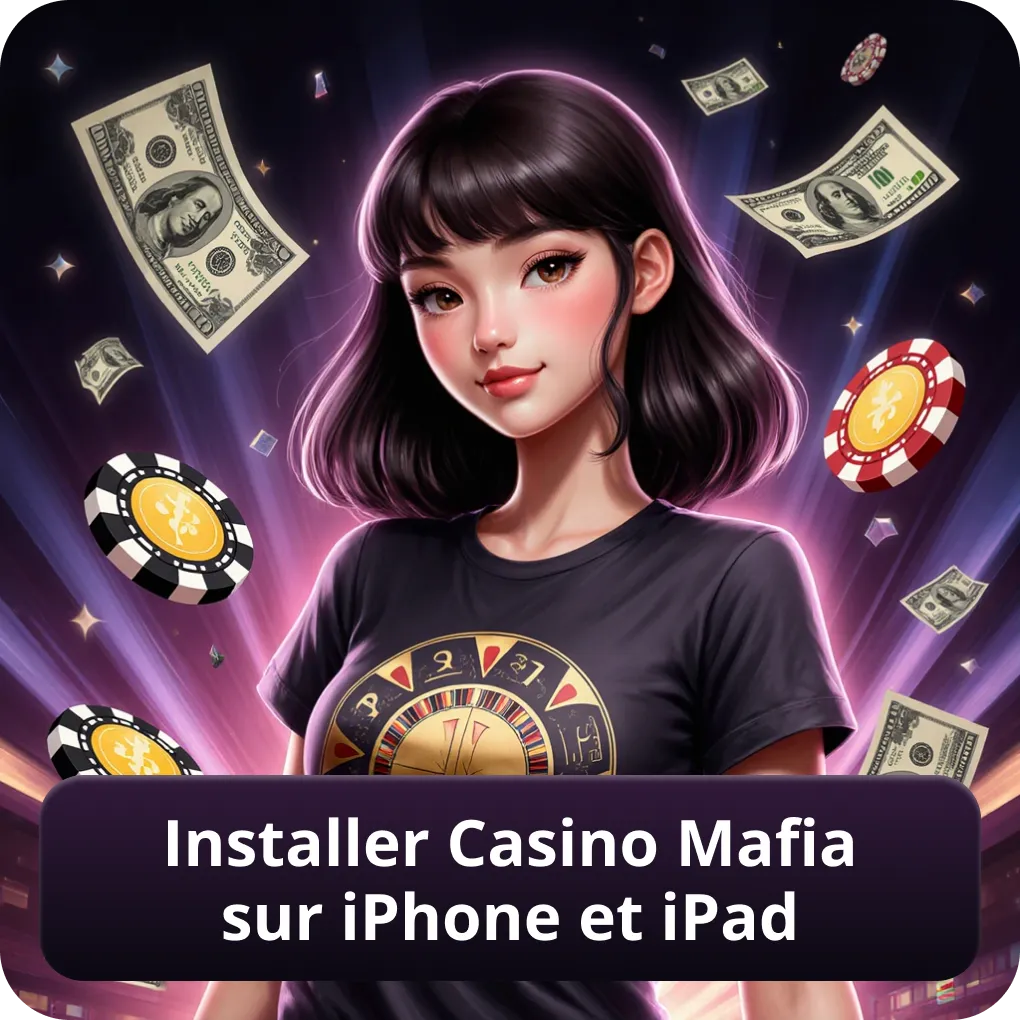 Installer Casino Mafia app sur iPhone et iPad